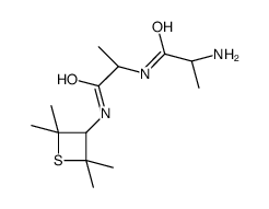 (2R)-2-amino-N-(2,2,4,4-tetramethylthietan-3-yl)propanamide Structure