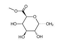 D-glucuronic acid methyl ester Structure