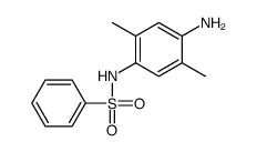N-(4-amino-2,5-dimethylphenyl)benzenesulfonamide Structure