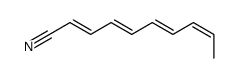 deca-2,4,6,8-tetraenenitrile结构式