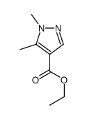 1,5-二甲基-1H-吡唑-4-羧酸乙酯结构式