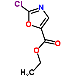 Ethyl 2-chloro-1,3-oxazole-5-carboxylate structure
