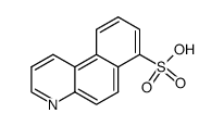 benzo[f]quinoline-7-sulfonic acid结构式