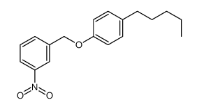 1-nitro-3-[(4-pentylphenoxy)methyl]benzene结构式