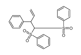 1,1-bis(benzenesulfonyl)but-3-en-2-ylbenzene Structure