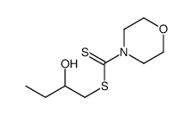 2-hydroxybutyl morpholine-4-carbodithioate结构式