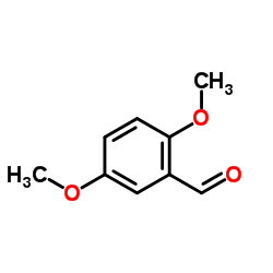 2,5-二甲氧基苯甲醛结构式