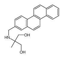 1,3-Propanediol, 2-((2-chrysenylmethyl)amino)-2-methyl-结构式