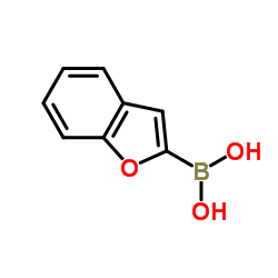 1-Benzofuran-2-ylboronic acid Structure