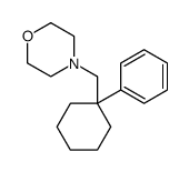 4-[(1-phenylcyclohexyl)methyl]morpholine结构式
