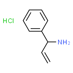 1-苯基丙-2-烯-1-胺盐酸盐结构式