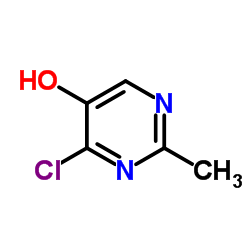 5-Pyrimidinol, 4-chloro-2-methyl- (9CI)结构式