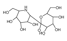 7-O-BETA-D-GLUCOPYRANOSYL-ALPHA-HOMONOJIRIMYCIN Structure