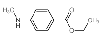 4-(甲基氨基)苯甲酸乙酯结构式