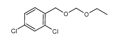 2,4-dichloro-1-[(ethoxymethoxy)methyl]benzene Structure