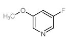 3-氟-5-甲氧基吡啶结构式