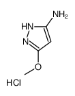 5-METHOXY-1H-PYRAZOL-3-AMINE HYDROCHLORIDE Structure