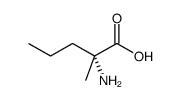 (R)-2-氨基-2-甲基戊酸结构式
