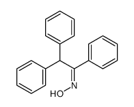 N-(1,2,2-triphenylethylidene)hydroxylamine Structure