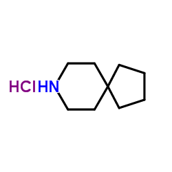 8-Azaspiro[4.5]decane hydrochloride (1:1) Structure