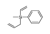 ethenyl-methyl-phenyl-prop-2-enylsilane Structure