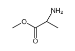 l-alanine methyl ester Structure