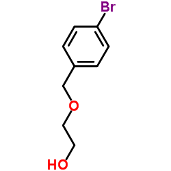 2-[(4-Bromobenzyl)oxy]ethanol结构式