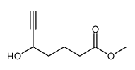 methyl 5-hydroxyhept-6-ynoate结构式