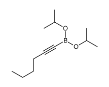 hex-1-ynyl-di(propan-2-yloxy)borane Structure