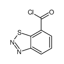 1,2,3-Benzothiadiazole-7-carbonyl chloride (9CI)结构式
