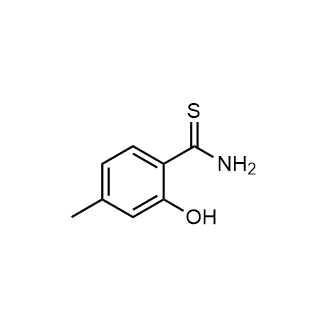 2-Hydroxy-4-methylbenzothioamide Structure