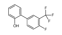 2-[4-fluoro-3-(trifluoromethyl)phenyl]phenol Structure