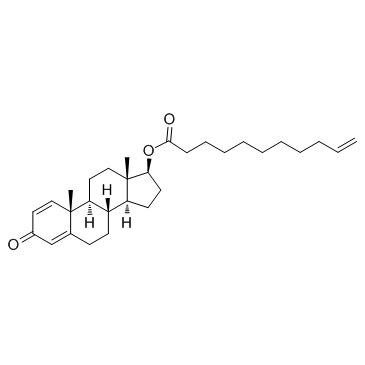 宝丹酮十一烯酸酯结构式