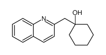 1-(quinolin-2-ylmethyl)cyclohexan-1-ol Structure