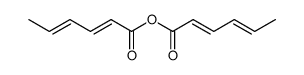 sorbic anhydride Structure