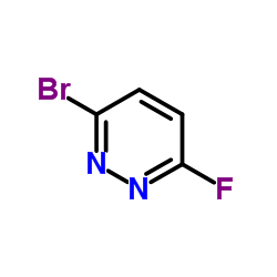3-溴-6-氟哒嗪结构式