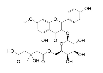 Oxytroflavoside D Structure