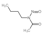 Acetamide,N-butyl-N-nitroso- Structure