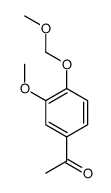 1-[3-methoxy-4-(methoxymethoxy)phenyl]ethanone Structure