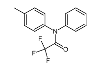 N-(p-methylphenyl)trifluoroacetanilide Structure