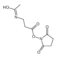 N-乙酰基-β-丙氨酸N-羟基琥珀酰亚胺结构式
