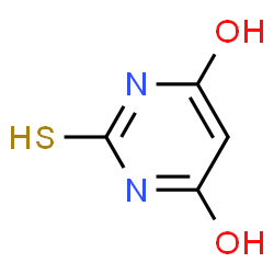 4(1H)-Pyrimidinone,2,3-dihydro-6-hydroxy-2-thioxo-(9CI) Structure