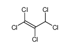 1,1,2,3,3-pentachloroprop-1-ene结构式