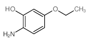 Phenol,2-amino-5-ethoxy- Structure