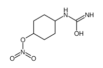[4-(carbamoylamino)cyclohexyl] nitrate结构式