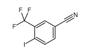 4-碘-3-三氟甲基苯腈结构式