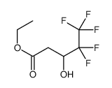 ethyl 4,4,5,5,5-pentafluoro-3-hydroxypentanoate Structure