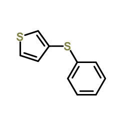 3-(Phenylsulfanyl)thiophene Structure