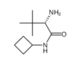 L-tert-leucine-N-cyclobutylamide Structure