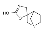 (9CI)-螺[1-氮杂双环[2.2.1]庚烷-3,5-噁唑啉]-2-酮结构式